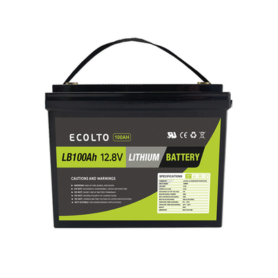 4000 Dönem RV Lityum Pil 12.8V 100Ah LiFePO4 RV Pil 1280Wh Belirli Kapasite