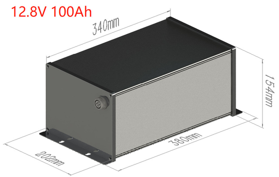 LiFePO4 12V 100Ah Güneş Sokak Işığı Lityum Pil BMS MPPT All In One