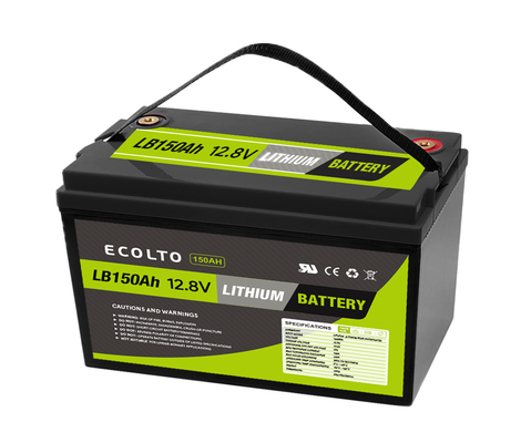 12V 150Ah derin döngü LiFePO4 Lityum Pil Entegre BMS taşınabilir güç kaynağı