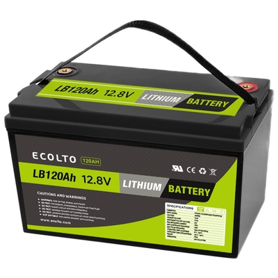 12V 120Ah LiFePO4 Lityum Bataryası BMS Yüksek Serbestlik Akımlı Taşınabilir Güç kaynağı ile