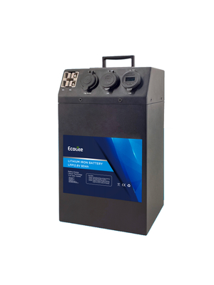 LiFePO4 Taşınabilir Enerji Depolama Lityum Bataryası 12.8v 80A dış mekan yedek enerjisi için