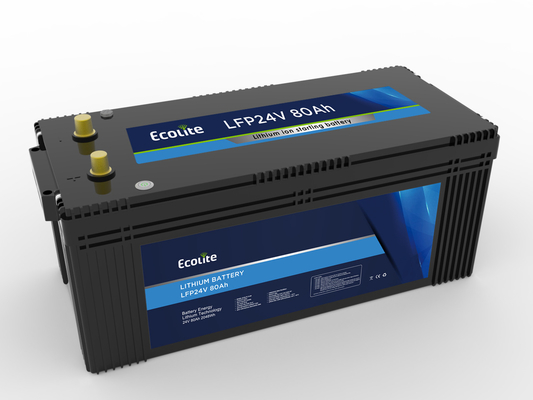 LFP 24V 80Ah Kamyon Otopark Klima Starter Pil Uzmanı Kurulumu Daha Güvenli ve Istikrarlı
