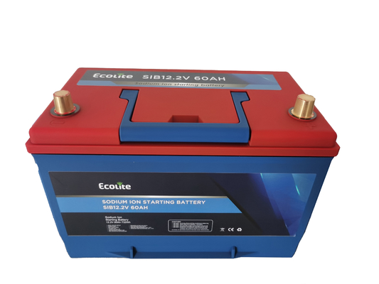 Standart Sodyum İyon Pil 12.2V 60Ah Araba Starter Sodyum Pil 3000 Dönem