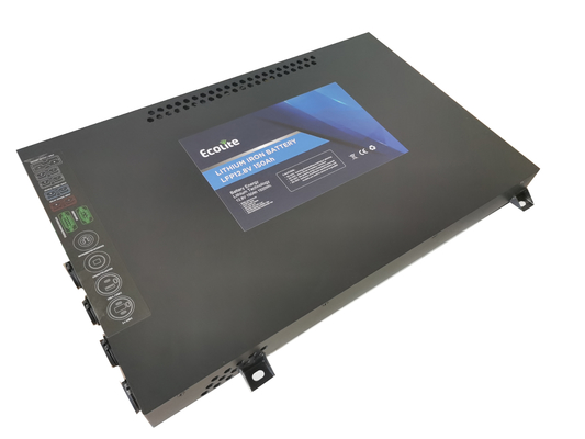 Deep Cycle 12.8V 150Ah Slimline Lifepo4 Kamyonet için Lityum Demir Pil
