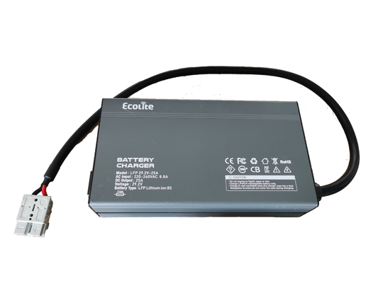 29.2V 25A Yüksek Performanslı Lityum LiFePO4 Pil Şarj cihazı Çeşitli Lityum Piller için