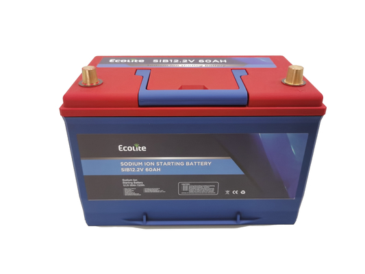OEM / ODM Üretilen SIB 12.2V 60Ah Sodyum İyon Başlatma Pil Paketi Araba Gözlem için