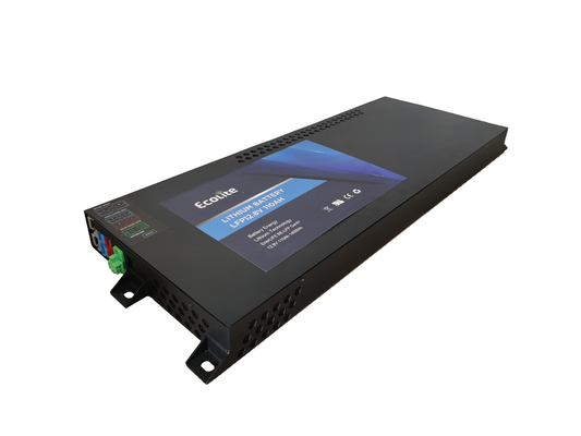 12.8V 110Ah LiFePO4 Slimline Bataryası 1408Wh Lityum Bataryası Yedek enerji için Entegre BMS