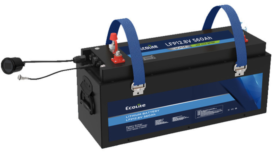 Mükemmel Döngü Performansı 12V560Ah Lifepo4 Bataryası Enerji Depolama Bataryası Denizcilik teknesi için