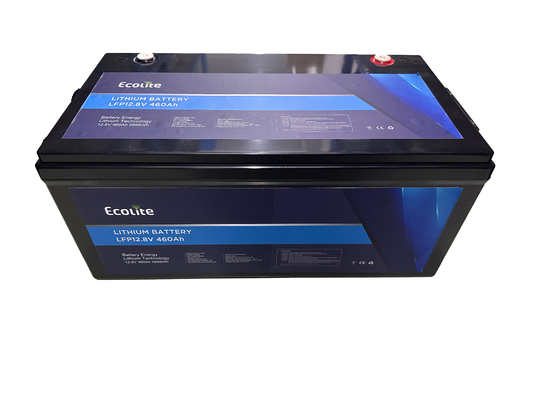 ECOLITE Yüksek Enerji yoğunluğu 12.8V 460Ah RV deniz yedek gücü Lityum pil