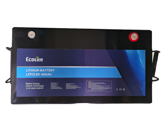 Özel Hafif Ağırlık 12.8V 460Ah LiFePO4 RV Lityum Pil entegre BMS