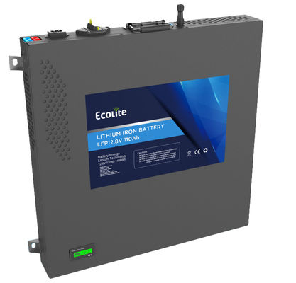 Slimline Max 12.8V 110Ah RV Lityum Pil Paketi Entegre İnverterli Kamyonet İçin