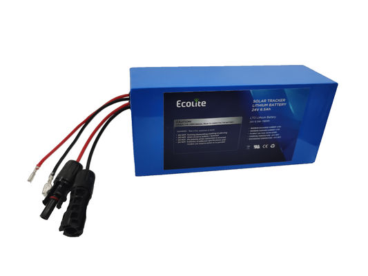 EcoLite ECOLTO2406: 24V 6.5Ah Premium Güneş Takip Cihazı Bataryası (LTO Teknolojisi)
