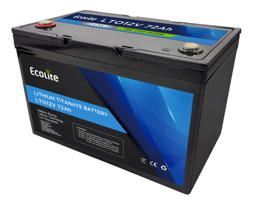 EcoLite LTO 12V72Ah: Ultra-Durable LTO Battery Pack for RV, Marine & Off-Grid Storage