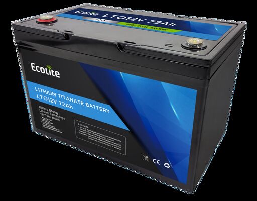 Yüksek Kaliteli LTO Pil Paketi 12V 72Ah AGV Acil Yedek Endüstriyel Araçlar için