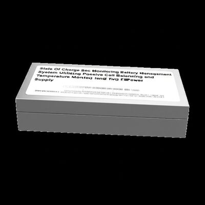 Güç Kaynağı için Pasif Hücre Dengeleme ve Sıcaklık İzleme Kullanan Şarj Durumu (SOC) İzleme Batarya Yönetim Sistemi