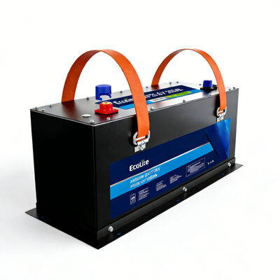 ECOLITE 25.6V 314Ah LiFePO4 Batarya Yüksek Kapasiteli Hızlı Şarj Güç Paketi Karavanlar ve Şebekeden Bağımsız Sistemler İçin